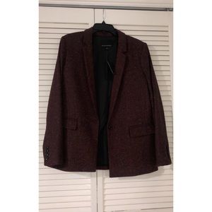 NWT Banana Republic Burgundy Blazer